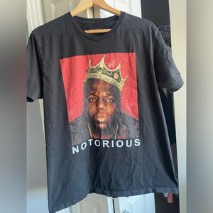 Notorious B.I.G  t-shirt Large